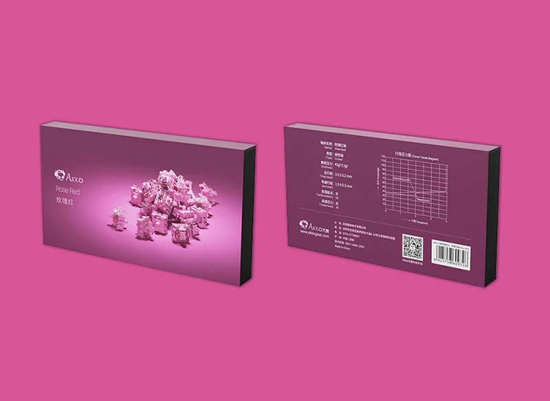 AKKO CS switch – Rose Red (45 switch)