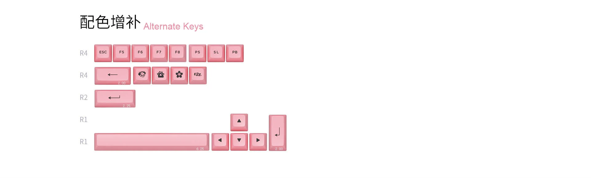Bàn phím cơ AKKO 3084 v2 ASA – Black Pink (AKKO CS switch / Hotswap / Foam tiêu âm)