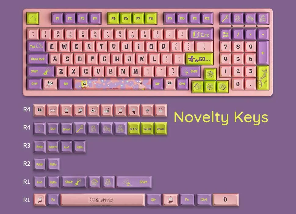 Bàn phím AKKO 3098S Patrick (RGB / PBT Dye-subbed / JDA profile / AKKO CS switch)