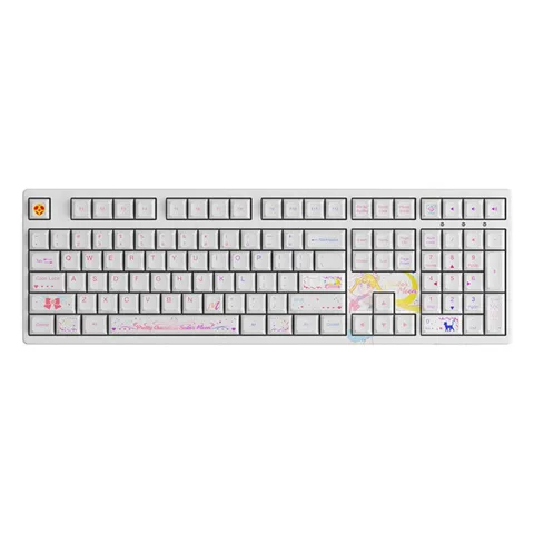 Tặng kèm chuột không dây Sailor Moon - Bàn phím AKKO 3108 RF Sailor Moon Crystal (Dual-mode / AKKO CS switch)