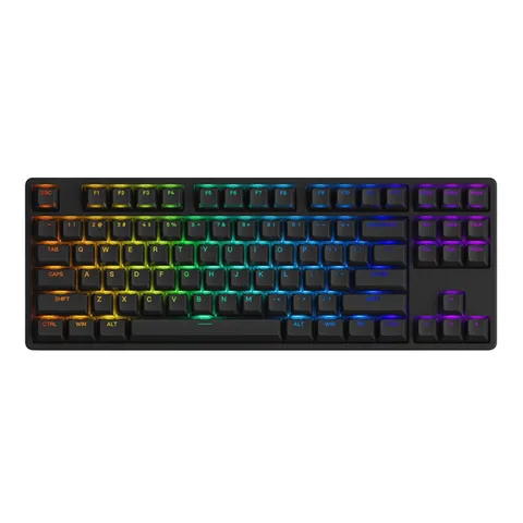 Bàn phím AKKO 5087 RGB ASA – Black (Foam tiêu âm / Hotswap / AKKO CS Jelly switch)