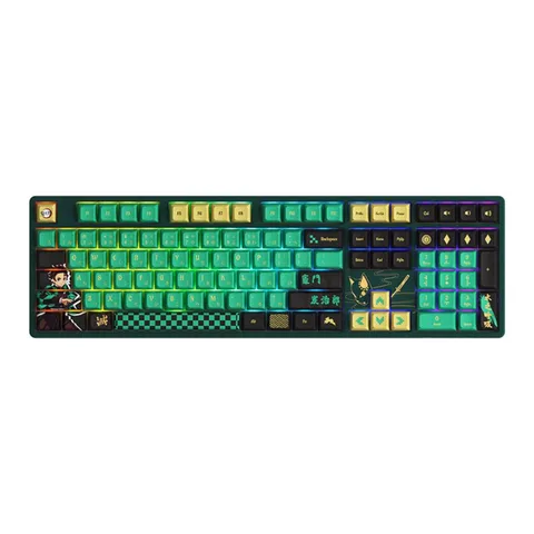 Bàn phím AKKO 5108B Plus Demon Slayer – Kamado Tanjirou (Multi-modes / Hotswap / RGB)