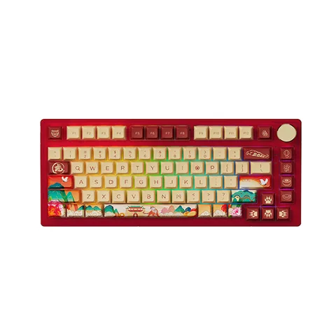 Bàn phím AKKO PC75B Plus Year of Tiger (Bluetooth 5.0 / Wireless 2.4Ghz / Hotswap / Foam tiêu âm / Lubed switch)