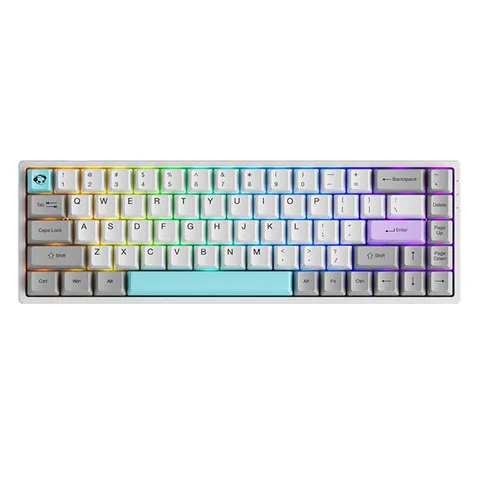 Bàn phím cơ AKKO 3068B Multi-modes Silent (Bluetooth 5.0 / Wireless 2.4Ghz / Hotswap / Foam tiêu âm / AKKO CS Jelly sw)