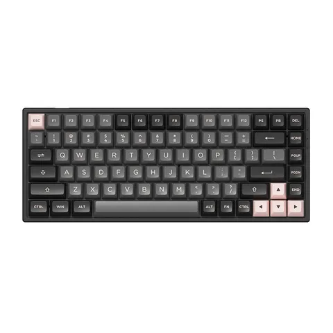 Bàn phím cơ AKKO 3084 v2 ASA – Black Pink (AKKO CS switch / Hotswap / Foam tiêu âm)