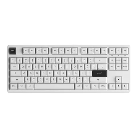 Bàn phím cơ AKKO 3087 RF Black on White (2.4Ghz / AKKO sw v3)