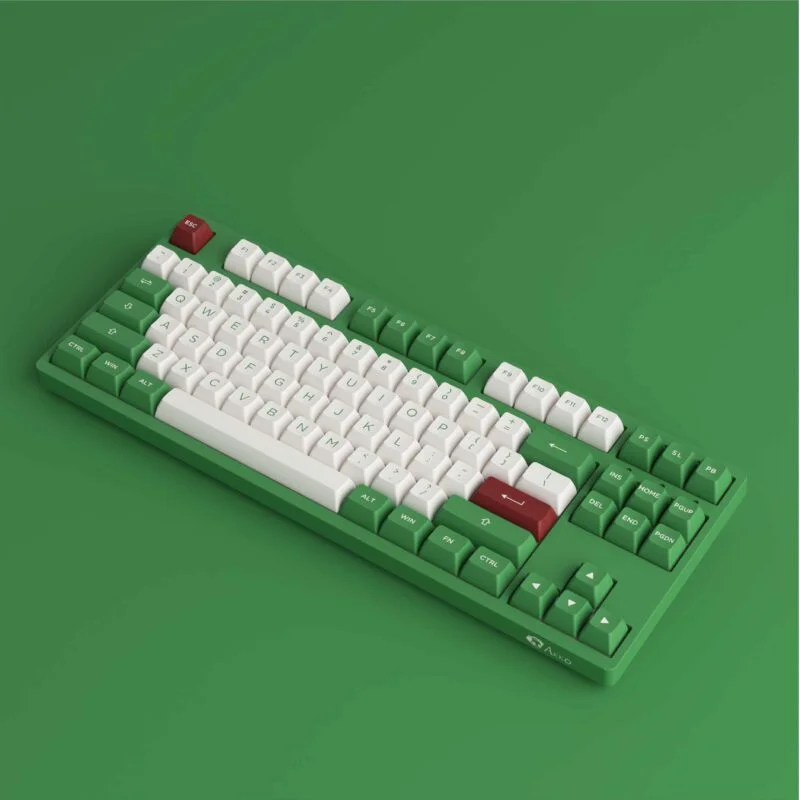 Bàn phím cơ AKKO 3087 RF Matcha Red Bean (2.4Ghz / AKKO sw v3)