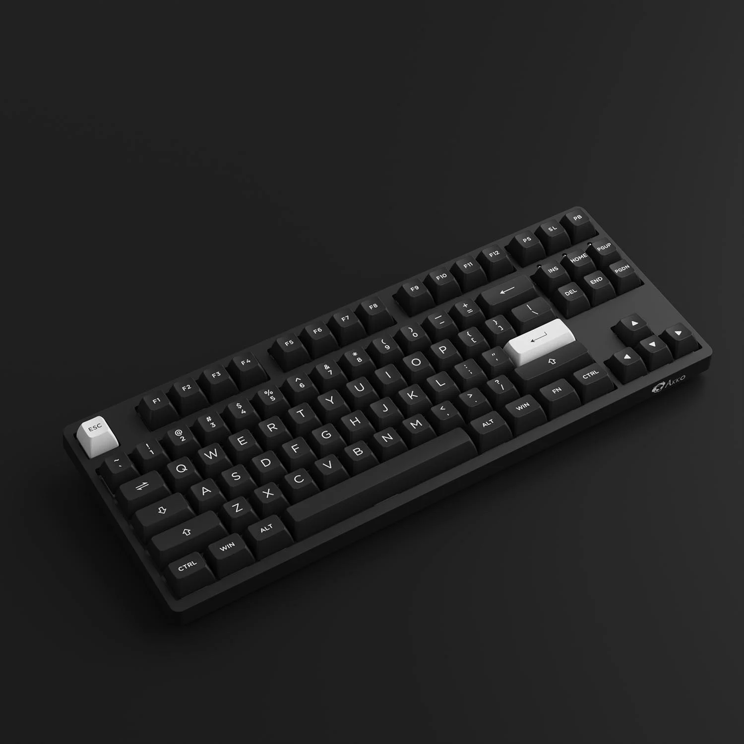 Bàn phím cơ AKKO 3087 RF White on Black (2.4Ghz / AKKO sw v3)