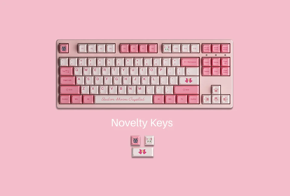 Bàn phím cơ AKKO 3087 Sailor Moon Crystal (AKKO CS Sakura switch)