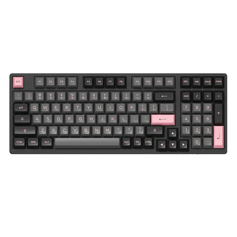 Bàn phím cơ AKKO 3098 ASA – Black Pink (AKKO CS switch / Hotswap / Foam tiêu âm)