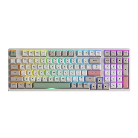 Bàn phím cơ AKKO 3098B Multi-modes 9009 (Bluetooth 5.0 / Wireless 2.4Ghz / Hotswap / Foam tiêu âm / AKKO CS Jelly switch)