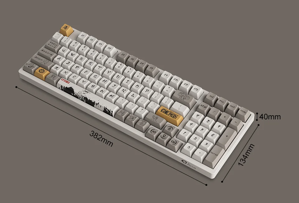 [🎁🎁🎁 – Tặng bàn di trị giá 399k] - Bàn phím cơ AKKO 3098S One Piece (Hotswap / RGB / Foam tiêu âm / AKKO CS Jelly sw)