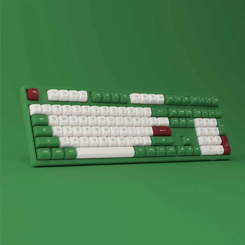 Bàn phím cơ AKKO 3108 RF Matcha Red Bean (2.4Ghz / AKKO sw v3)
