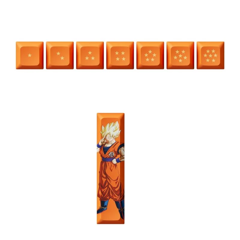 Bàn phím cơ AKKO 5075B Plus Dragon Ball Super – Goku (Multi-modes / RGB / Hotswap / Gasket mount)