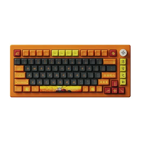 Bàn phím cơ AKKO 5075B Plus Naruto (Multi-modes / RGB / Hotswap / Gasket mount)