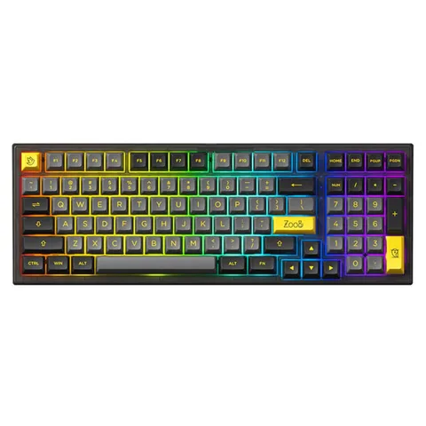 Bàn phím cơ AKKO PC98B Plus Black&Gold (Multi-modes / Hotswap / RGB / Top mount)
