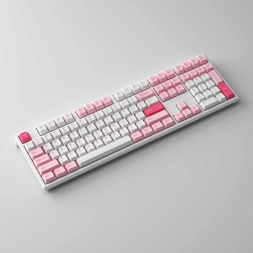 Bàn phím cơ MonsGeek MG108 Prunus Lannesiana (White LED / AKKO cs switch)