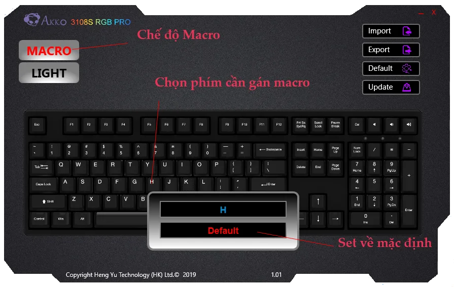 Cách sử dụng driver cho Akko 3108S RGB  PRO