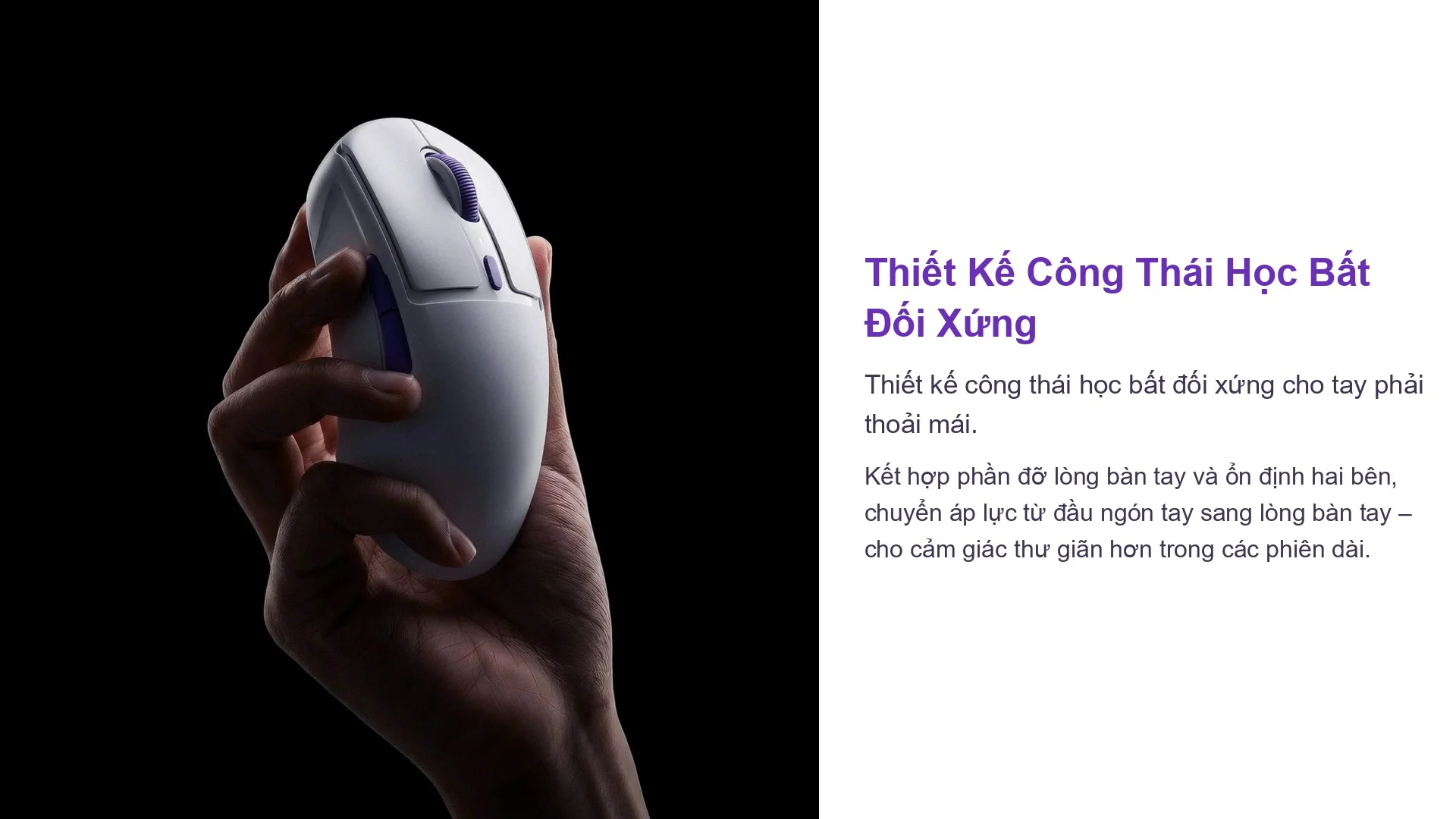 Chuột Không dây Gaming Akko Framer N9 Pro White