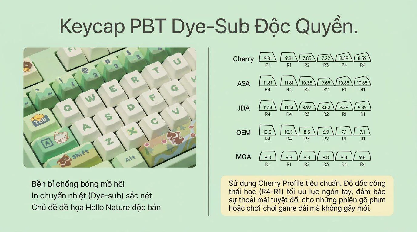Bàn phím cơ AKKO 5108 V5 Legend of Hei