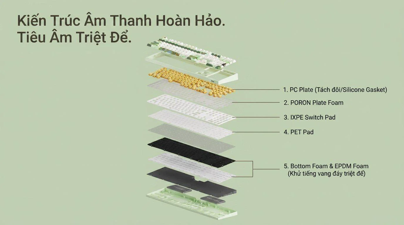 Bàn phím cơ AKKO 5108 V5 Legend of Hei