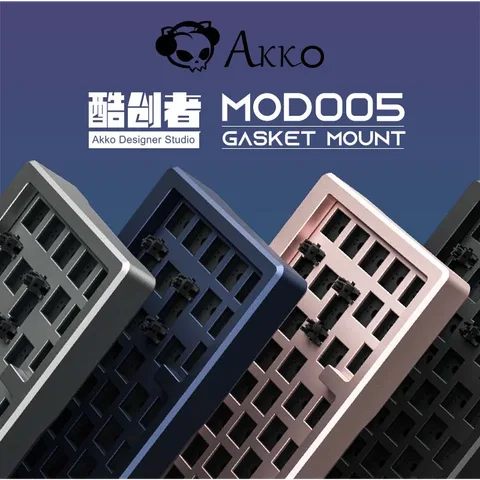 Kit bàn phím cơ AKKO Designer Studio – MOD005 (Hotswap 5 pin / RGB / Foam tiêu âm / Gasket Mount)