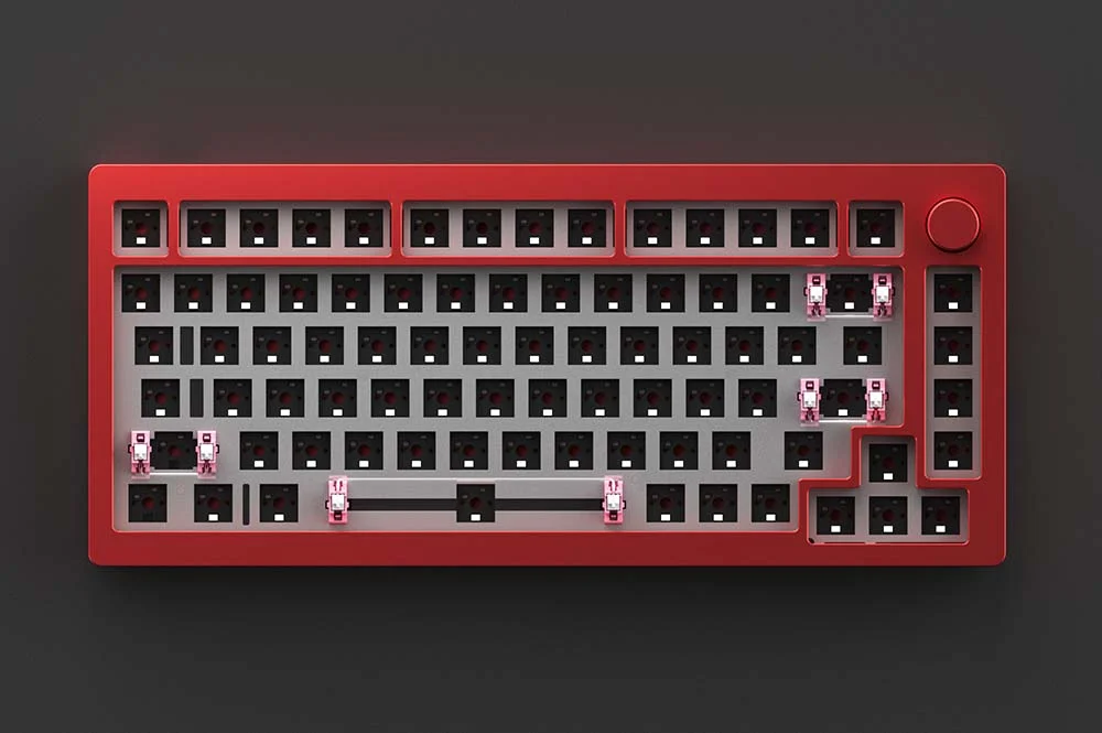 Kit bàn phím cơ MonsGeek M1 QMK (Full Nhôm – Mạch xuôi – QMK / VIA – PCB Stab)