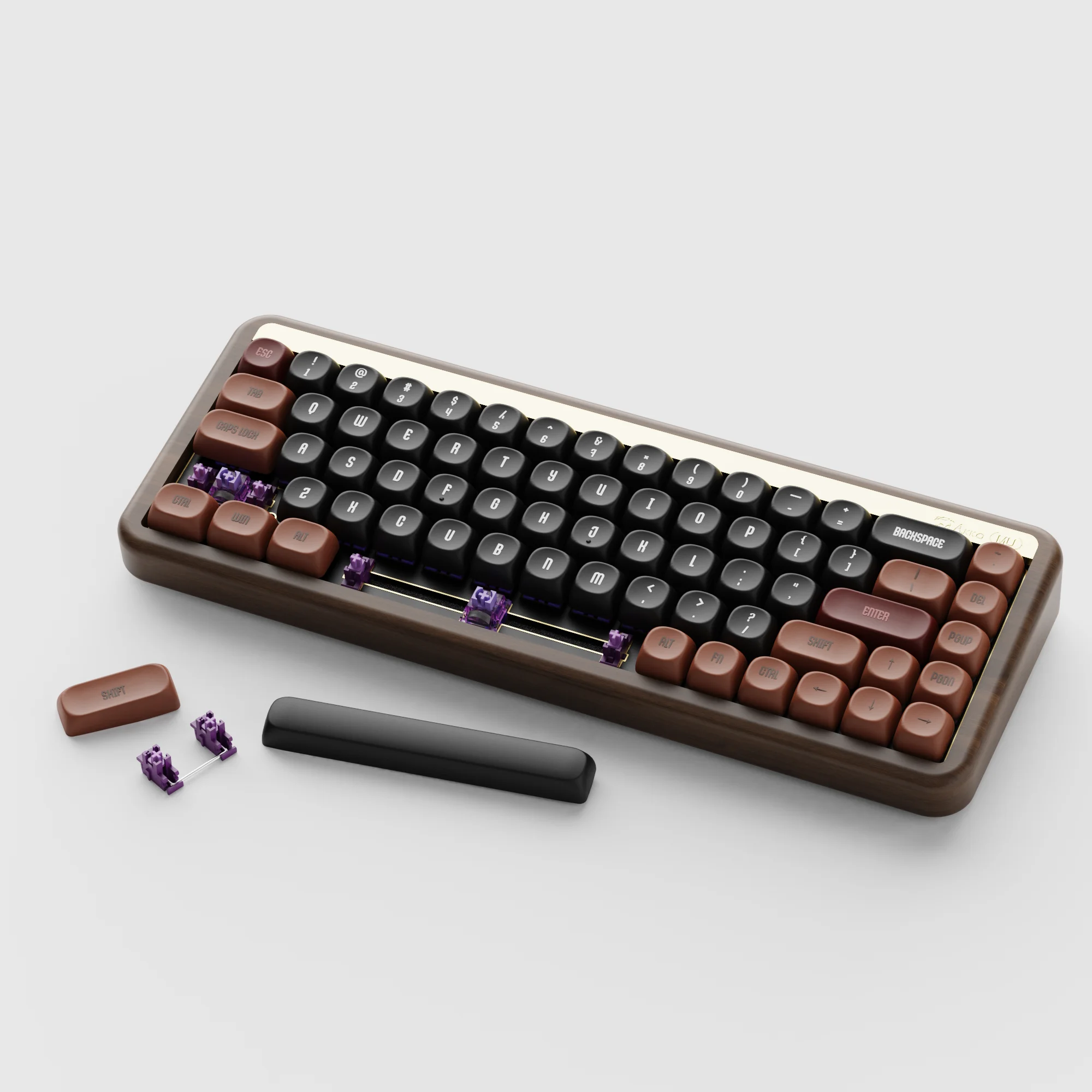 Bàn phím cơ AKKO MU01 Autumn (Hotswap,RGB / Multi-Modes/ Akko X TTC Demon Switch)