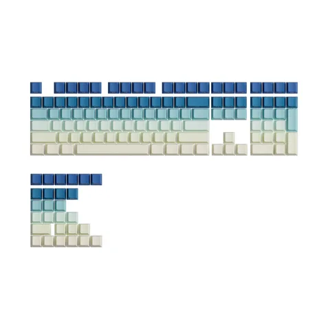 Veekos lris Gradient Keycaps (PBT Double-Shot / Cherry profile / 135 nút)