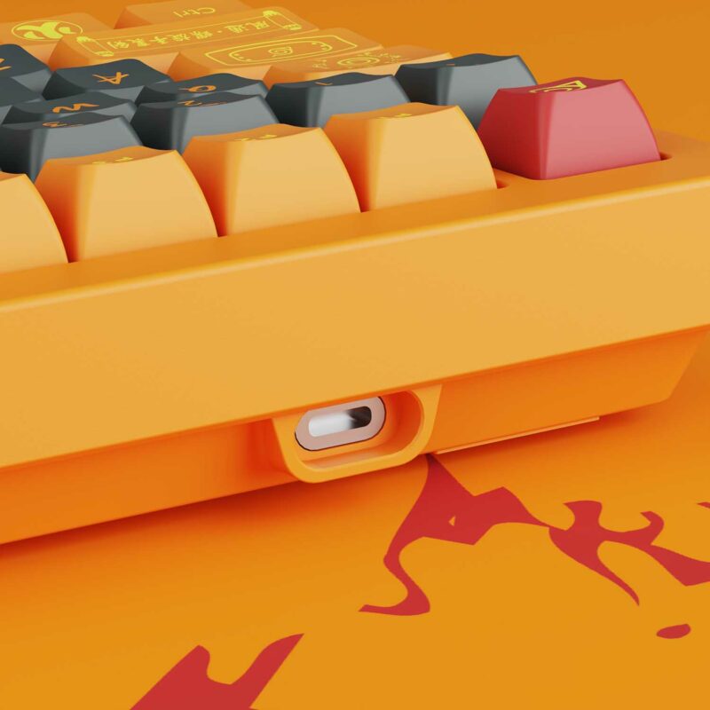 Bàn phím cơ AKKO 5075B Plus Naruto (Multimodes / RGB / Hotswap