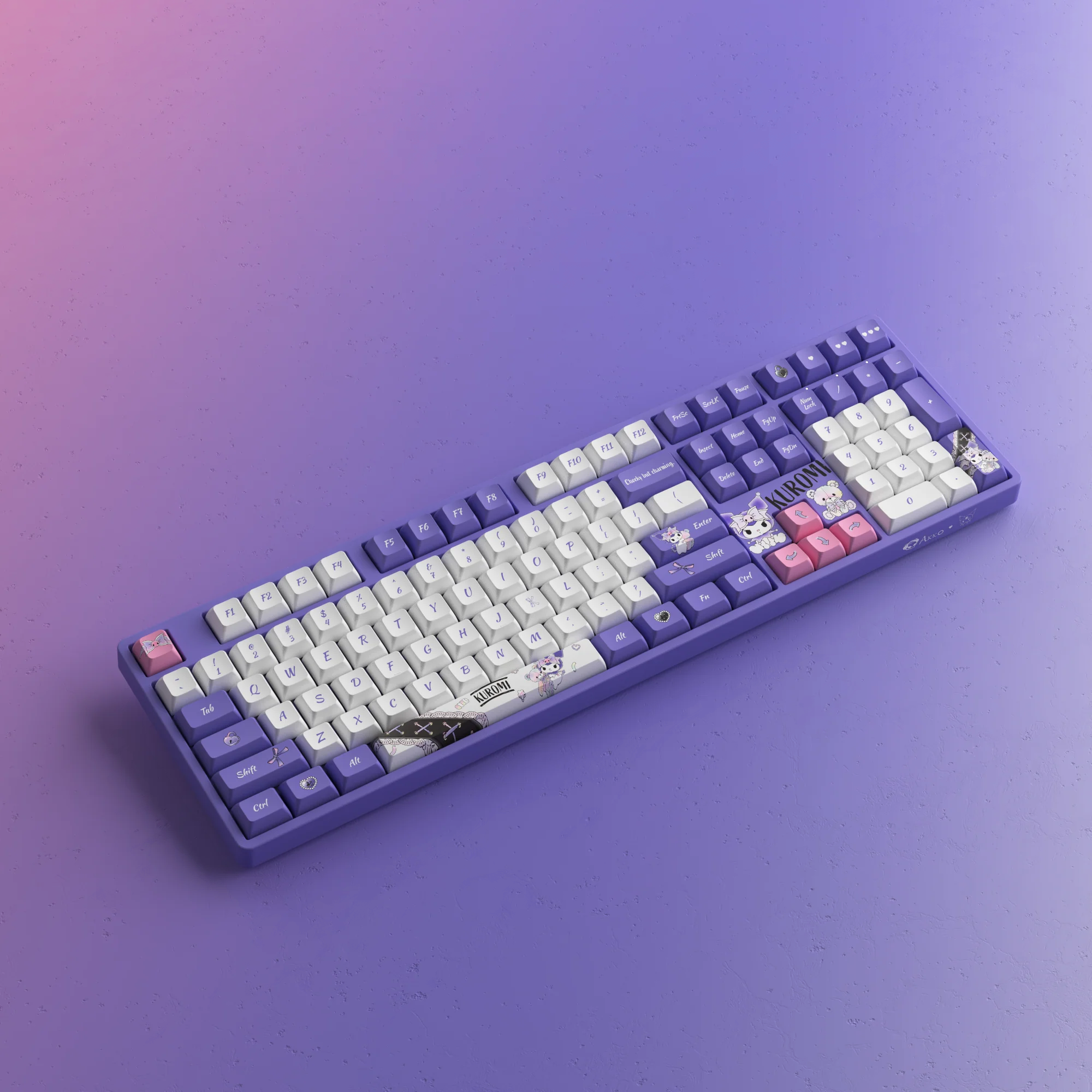 Ban-phim-AKKO-3108RF-V3-Kuromi-11