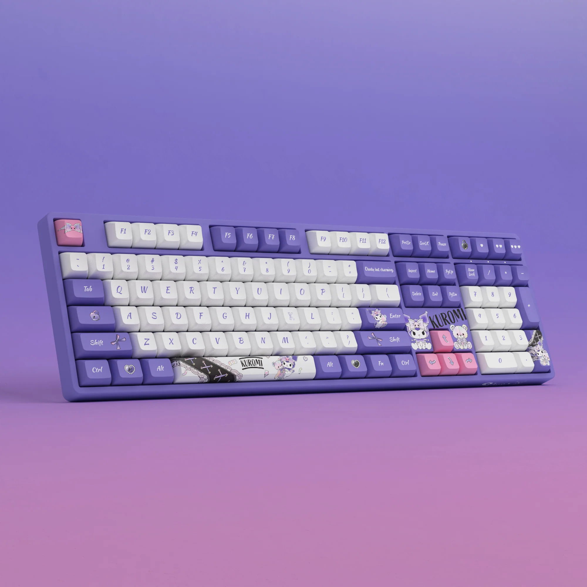 Ban-phim-AKKO-3108RF-V3-Kuromi-12