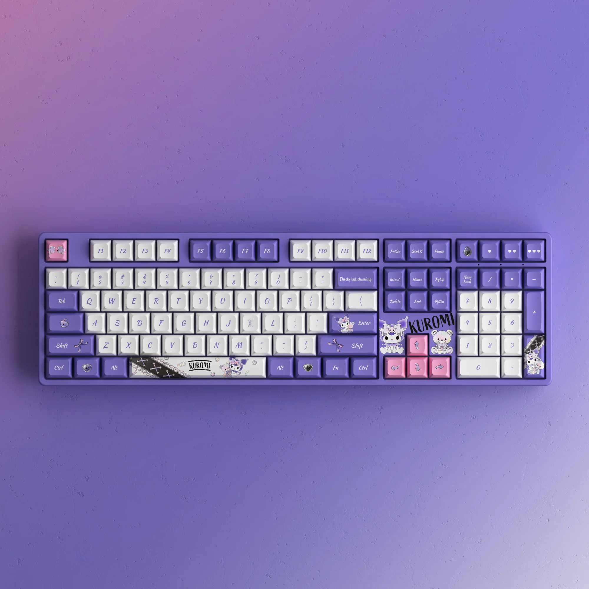 Ban-phim-AKKO-3108RF-V3-Kuromi-13