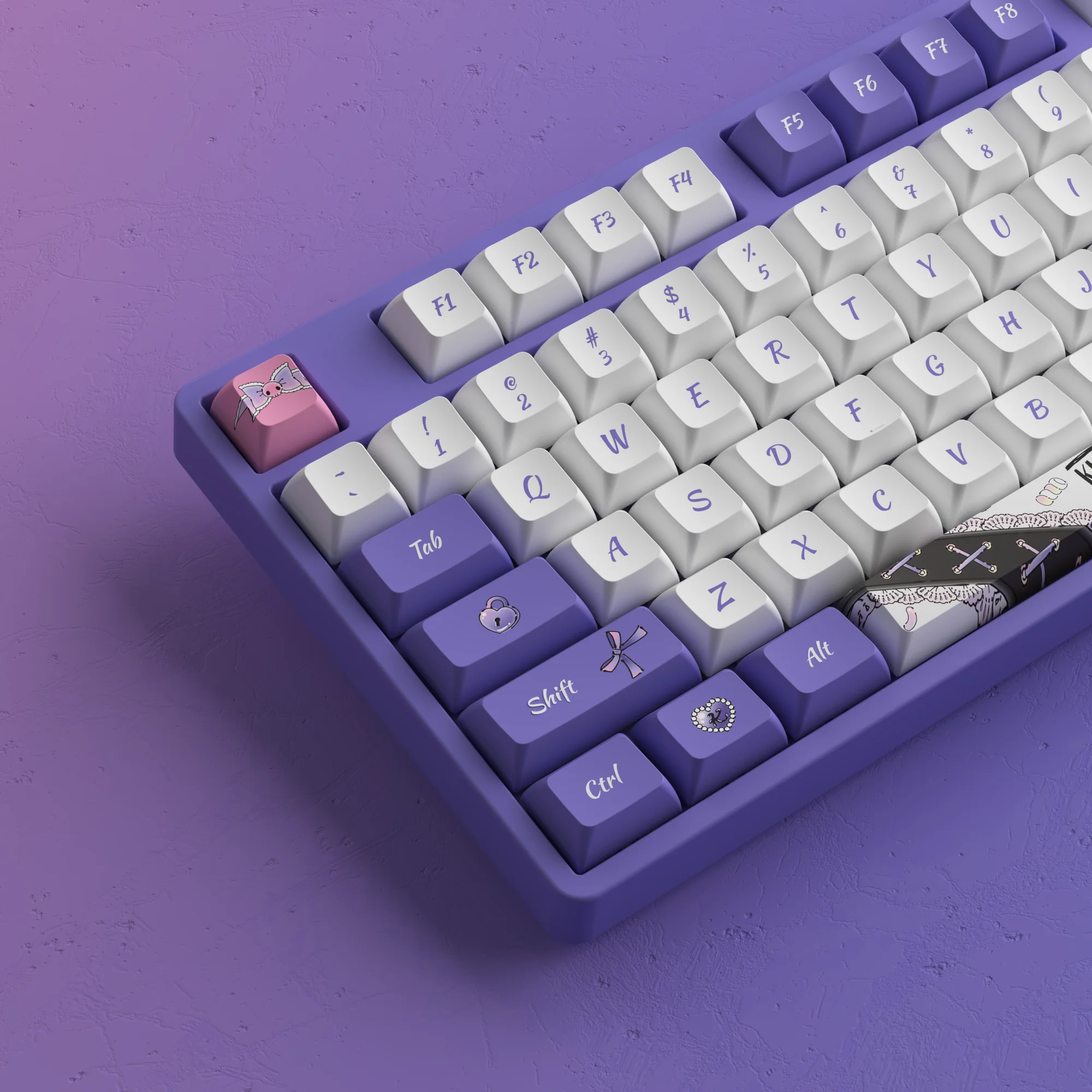 Ban-phim-AKKO-3108RF-V3-Kuromi-14